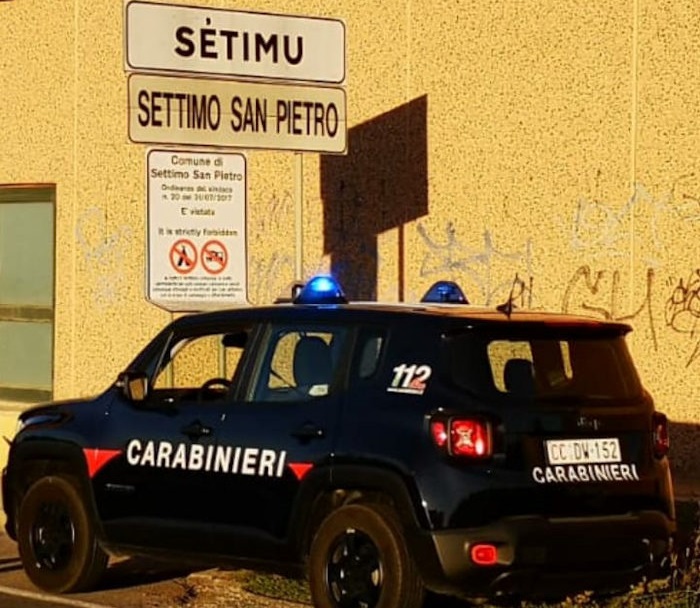 Carabinieri settimo san pietro